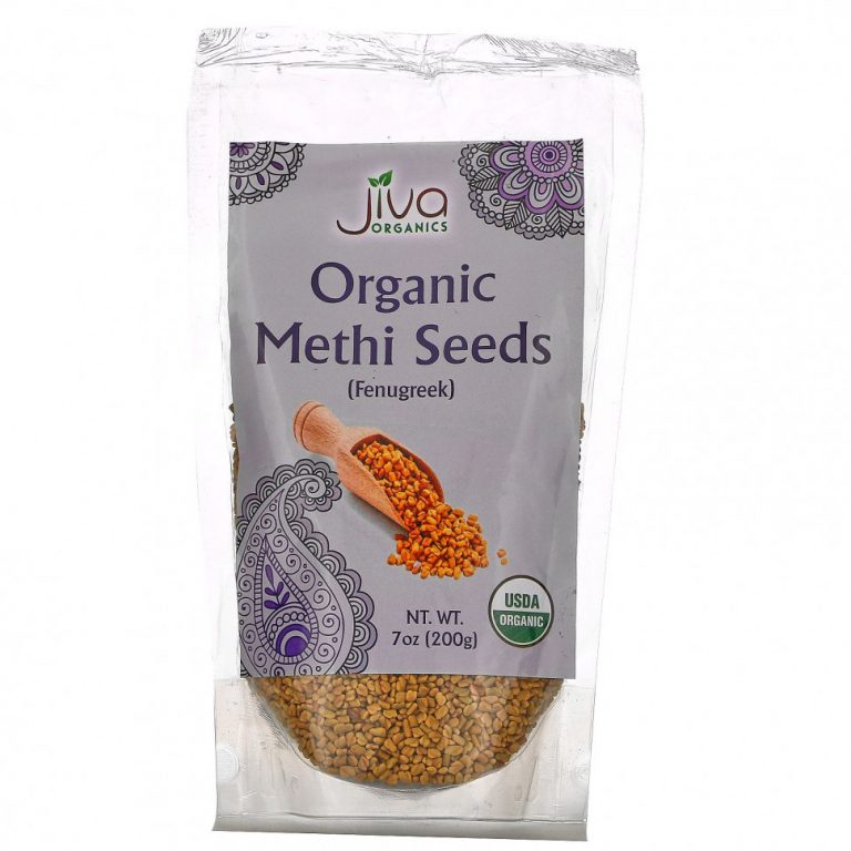 Jiva Organics, Органические семена мети, 200 г (7 унций)