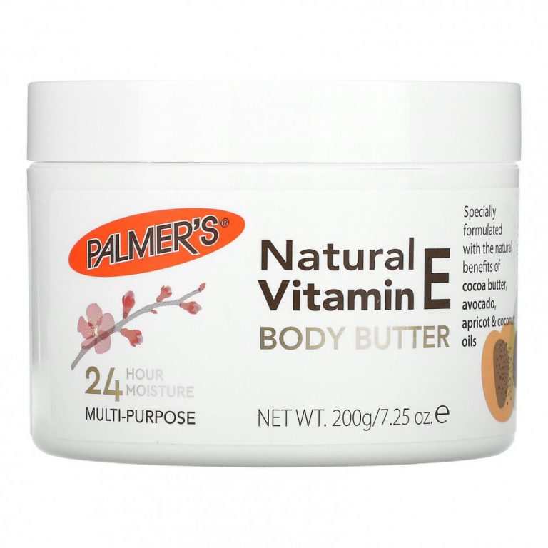 Palmer’s, Натуральное масло для тела с витамином Е, 7,25 унции (200 г)