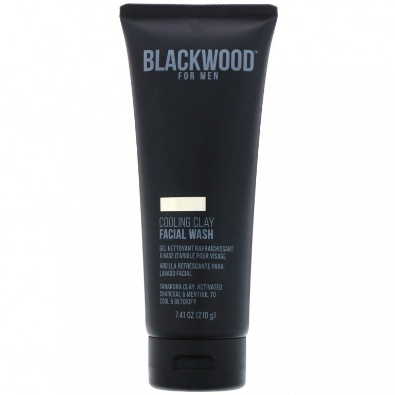 Blackwood For Men, Освежающее средство для умывания с глиной для мужчин, 210 г