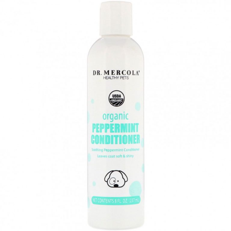 Dr. Mercola, Healthy Pets, Organic Peppermint Conditioner for Dogs, 8 fl oz (237 ml)