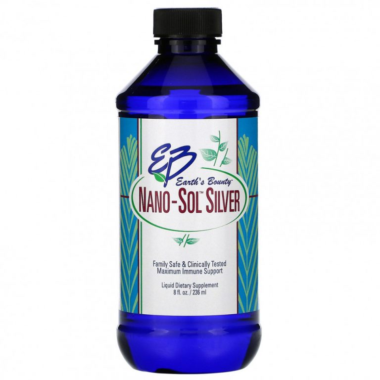 Earth’s Bounty, Nano- Sol Silver, 8 fl oz (236 ml)