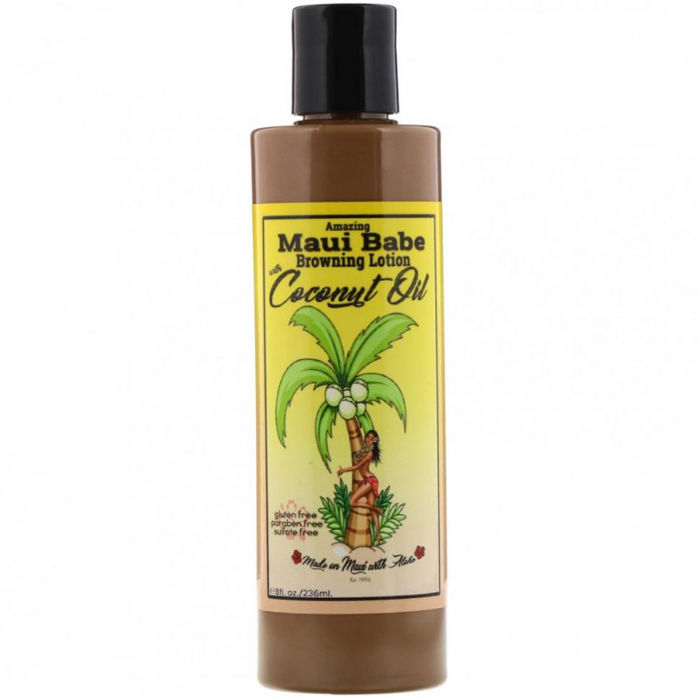 Maui Babe, Amazing Browning Lotion, лосьон для загара, с кокосовым маслом, 236 мл (8 жидк. унций)