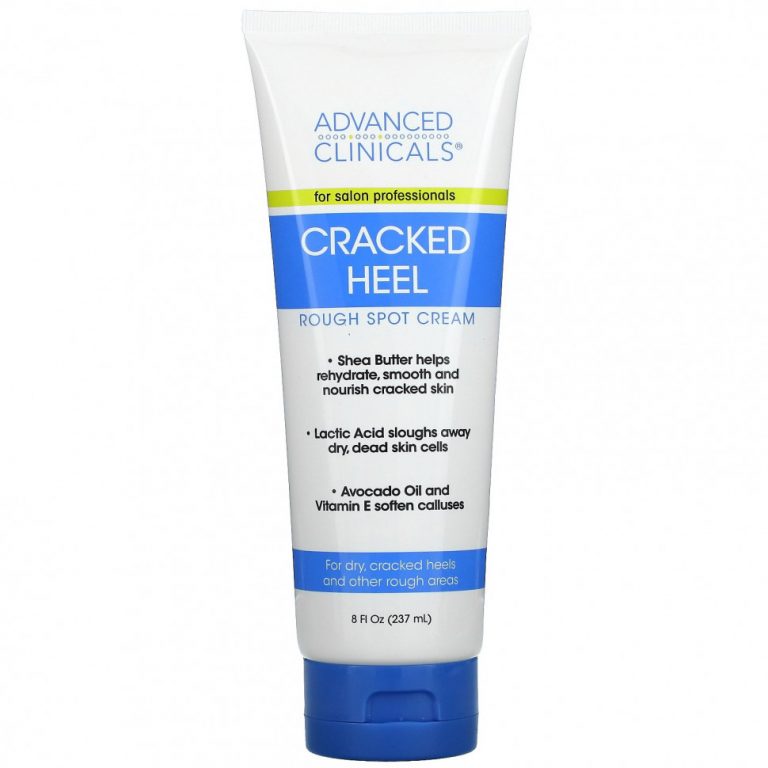 Advanced Clinicals, Cracked Heel, Rough Sport Cream, 8 fl oz (237 ml)