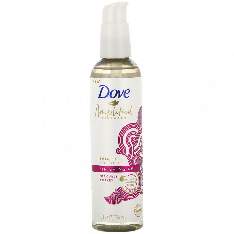 Dove, Amplified Textures, Shine & Moisture, финишный гель, 236 мл (8 жидк. Унций)