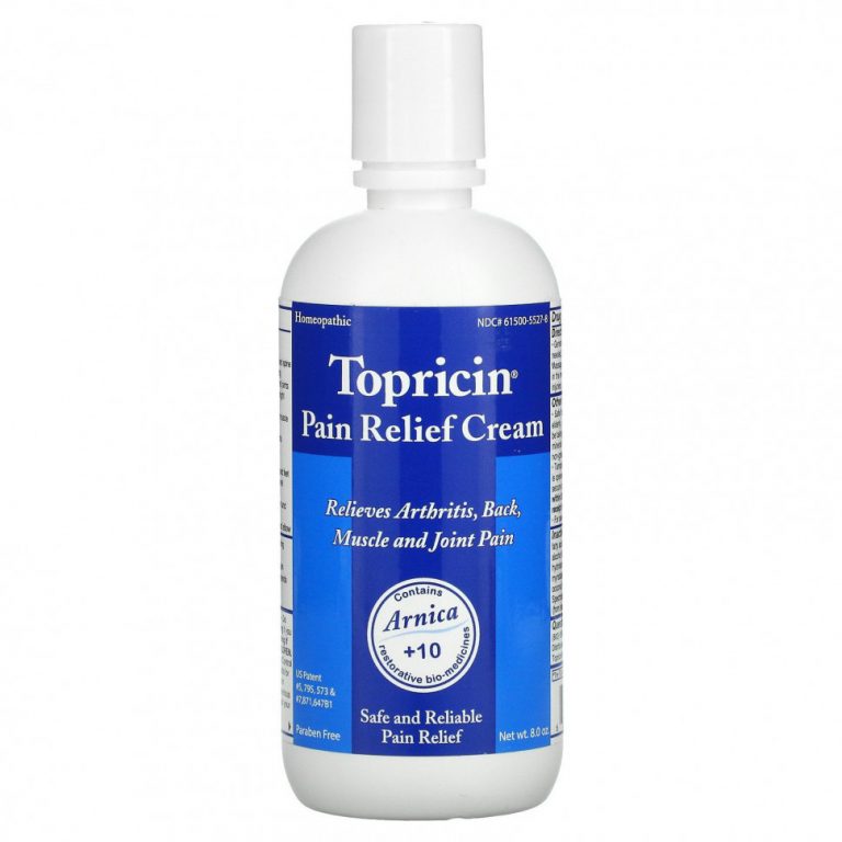 Topricin, Pain Relief and Healing Cream, 8.0 oz