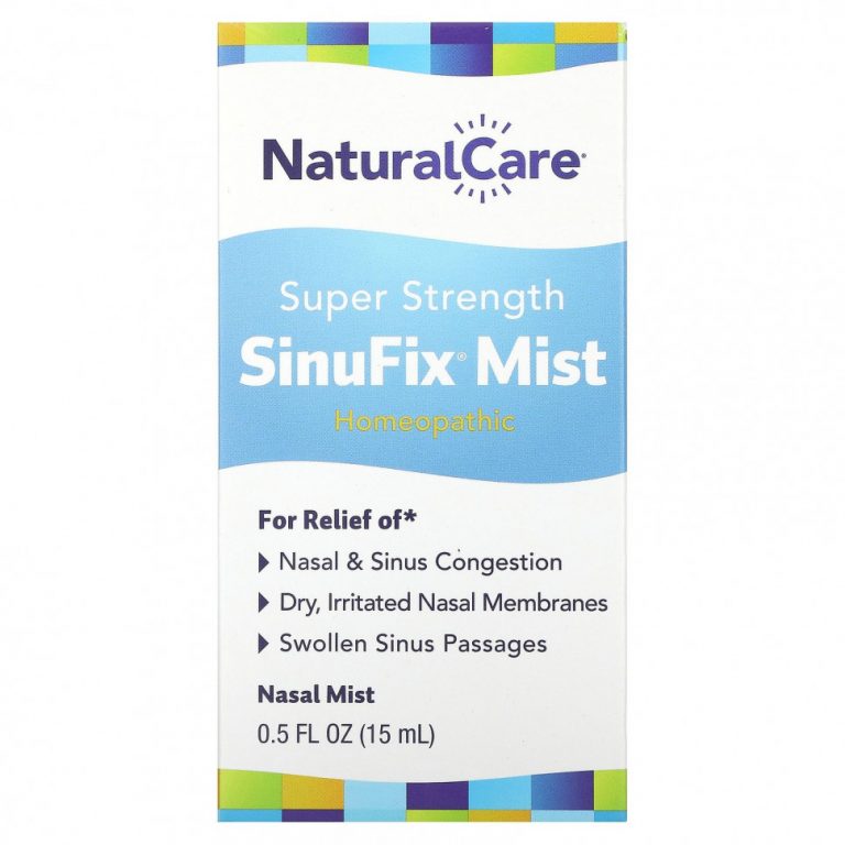 NaturalCare, SinuFix, суперсильный назальный спрей, 15 мл (0,5 жидк. унции)