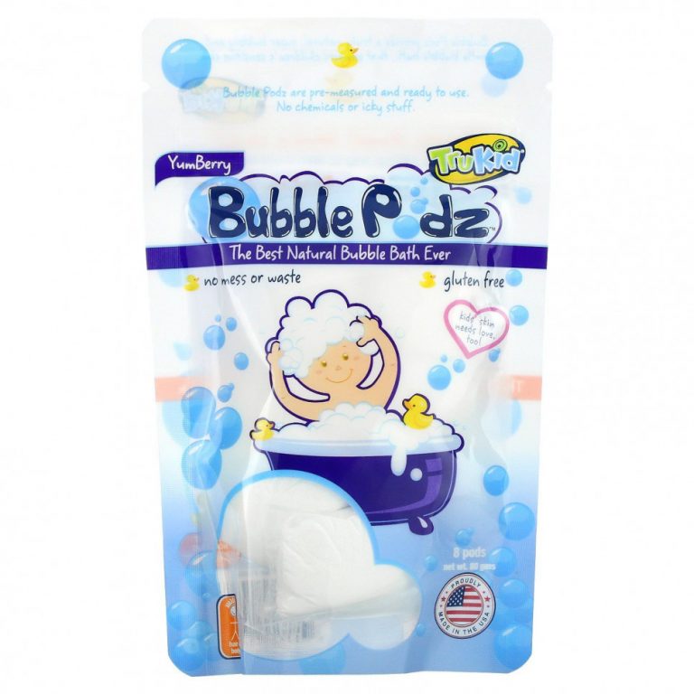 TruKid, Bubble Podz, Ягоды Yum, 8 стручков (80 г)