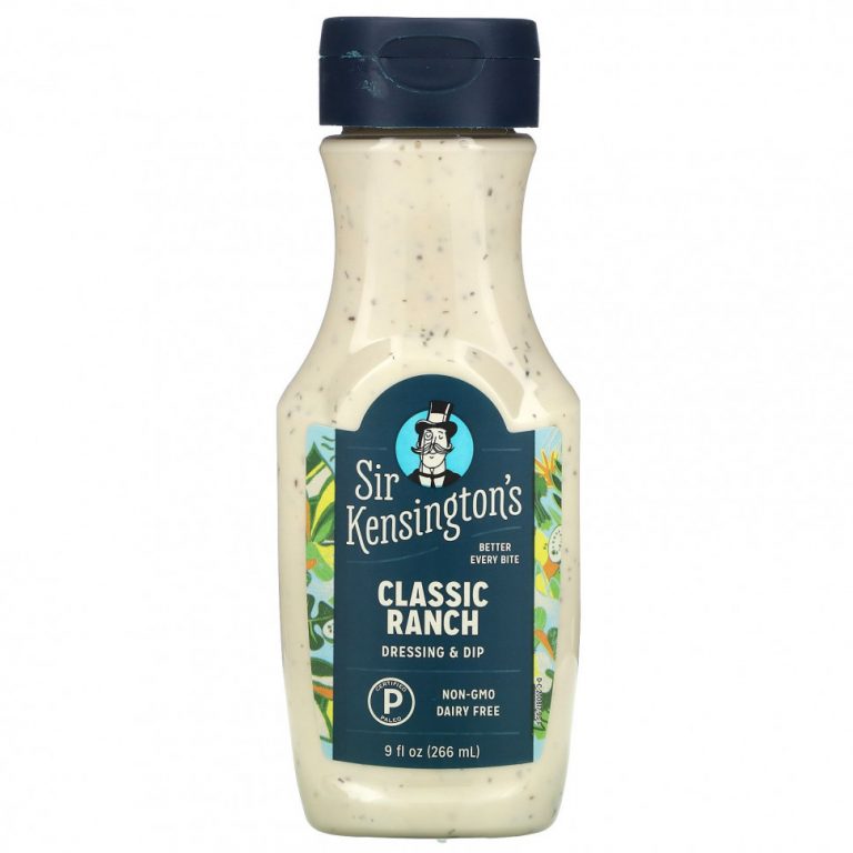 Sir Kensington’s, Classic Ranch, 266 мл (9 жидк. Унций)