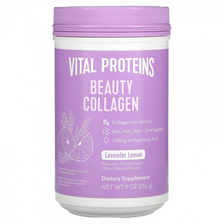 Vital Proteins, Beauty Collagen, лаванда и лимон, 255 г (9 унций)