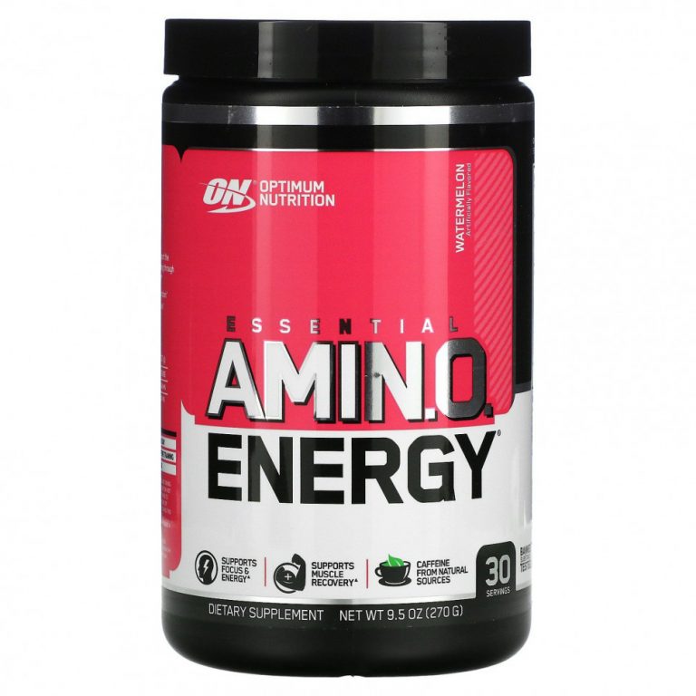 Optimum Nutrition, ESSENTIAL AMIN.O. ENERGY, арбуз, 270 г (9,5 унции)