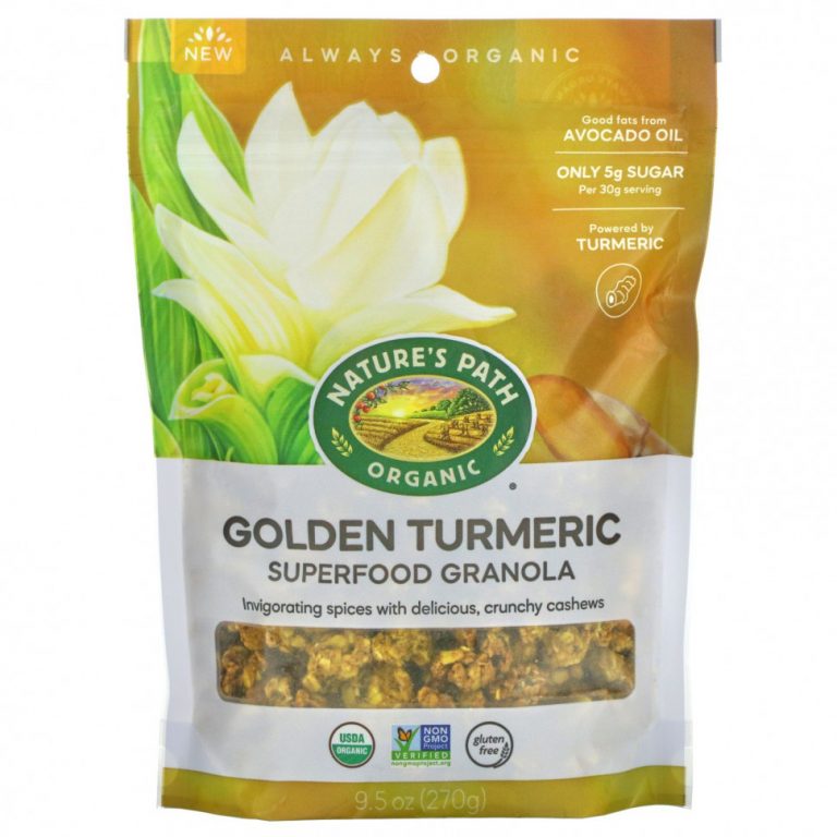 Nature’s Path, Golden Turmeric Superfood Granola, 270 г (9,5 унции)