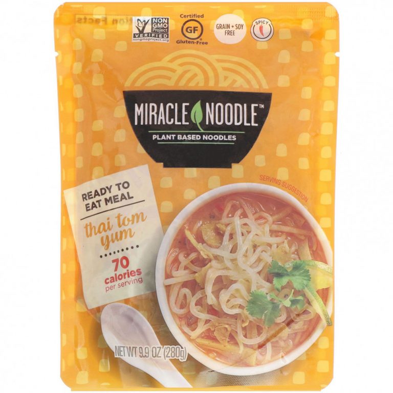 Miracle Noodle, Готовая еда, тайский том ям, 280 г (9,9 унции)