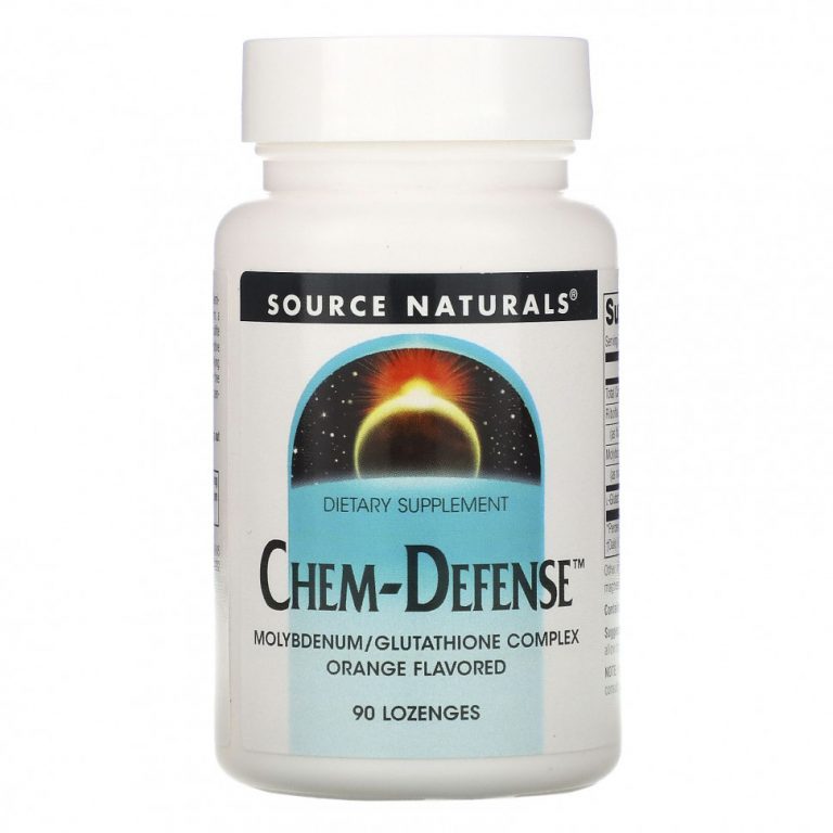 Source Naturals, Chem-Defense, апельсин, 90 пастилок