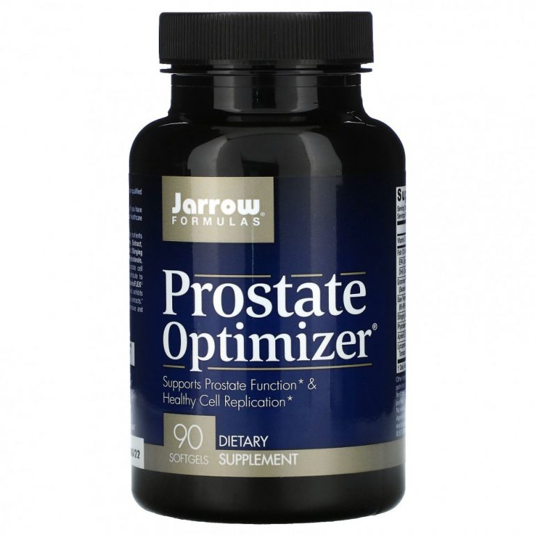 Jarrow Formulas, Prostate Optimizer, поддержка здоровья предстательной железы, 90 капсул