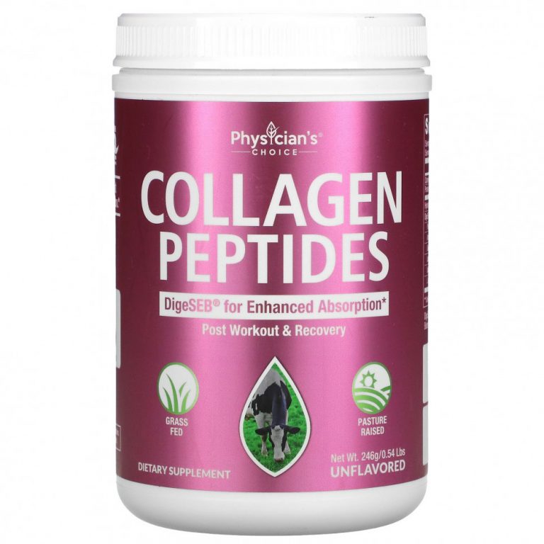 Physician’s Choice, Collagen Peptides Powder, .54 lbs (246 g)