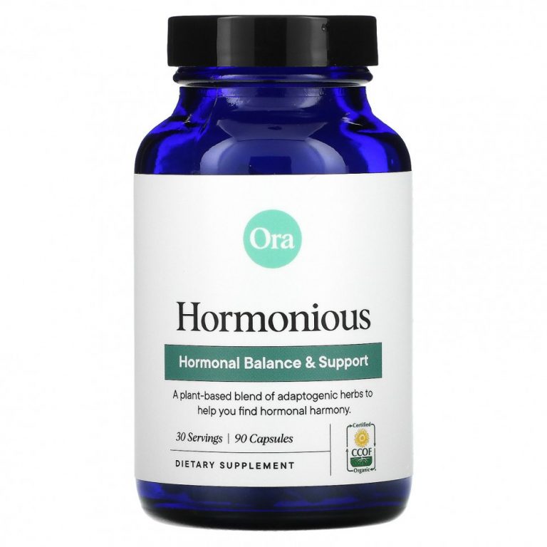 Ora, Hormonious, Гормональный баланс и поддержка, 90 капсул