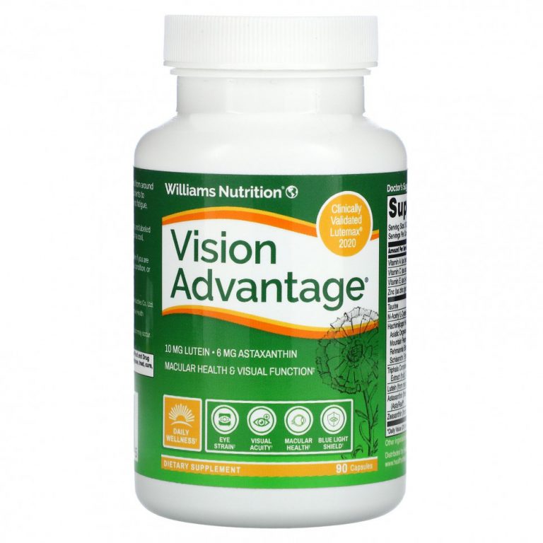 Williams Nutrition, Vision Advantage, 90 капсул