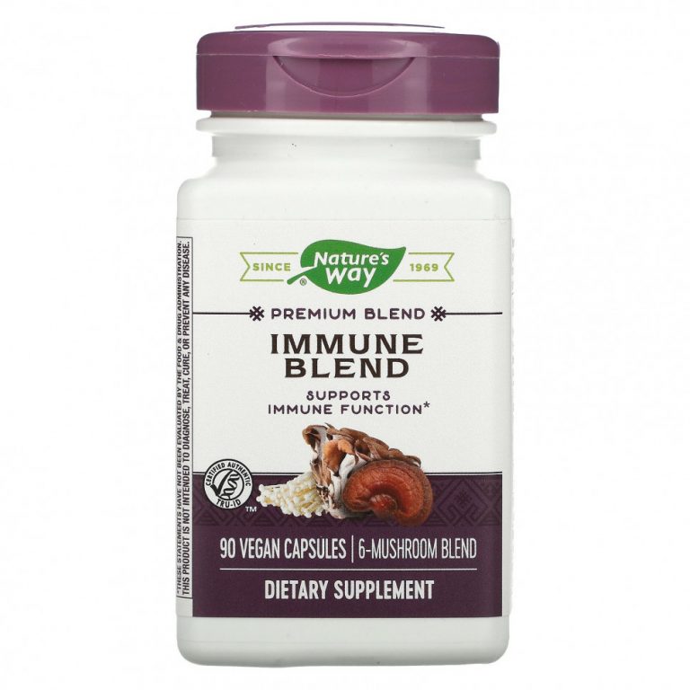 Nature’s Way, Immune Blend, 1600 mg, 90 Vegetarian Capsules