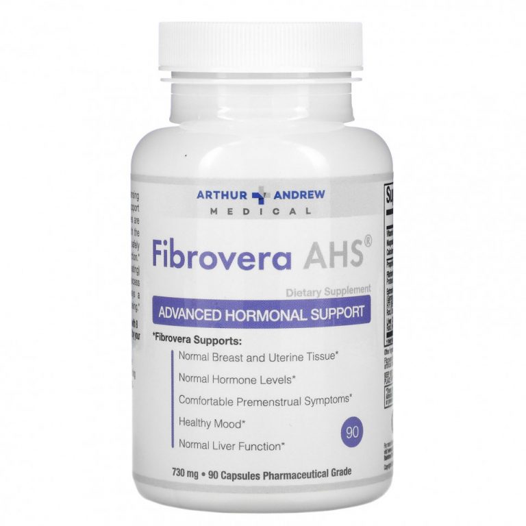 Arthur Andrew Medical, FibroVera AHS, улучшенная поддержка гормонов 90 капсул