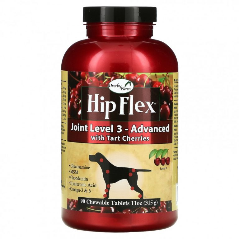 NaturVet, Hip Flex, Joint Level 3 — Advanced with Tart Cherries, 90 жевательных таблеток, 315 г (11 унций)