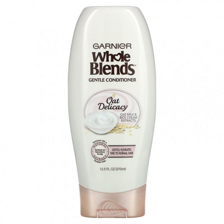 Garnier, Whole Blends, мягкий кондиционер, «Нежность овса», 370 мл