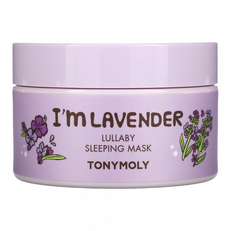 Tony Moly, I’m Lavender, маска для спящей красавицы Lullaby, 100 г (3,52 унции)