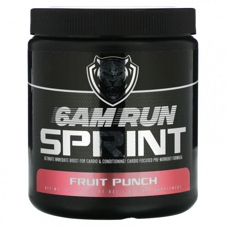 6AM Run, Sprint Pre-Workout, Fruit Punch, 217,5 г (7,67 унции)