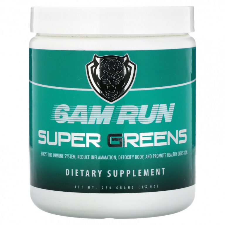 6AM Run, Super Greens, 270 г (9,52 унции)