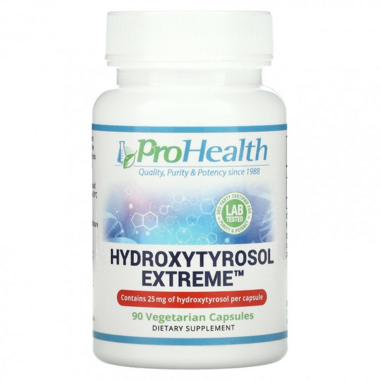 ProHealth Longevity, Hydroxytyrosol Extreme, 25 мг, 90 вегетарианских капсул