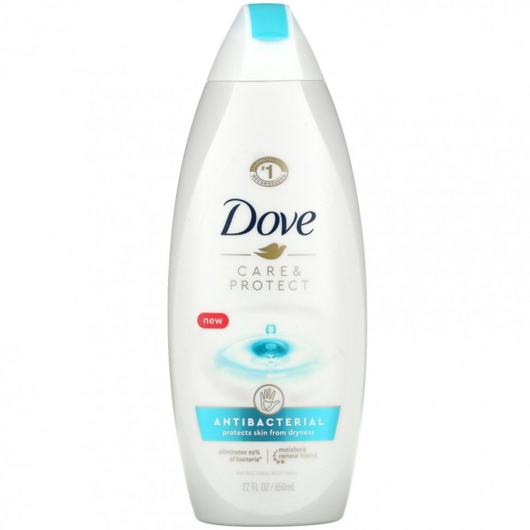 Dove, Care & Protect, Антибактериальный гель для душа, 22 жидких унции (650 мл)