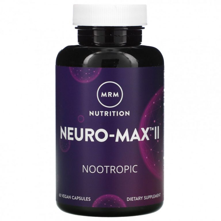 MRM, Neuro-Max II, 60 веганских капсул