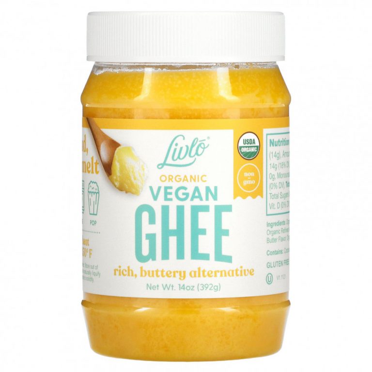 Livlo, Органический веганский GHEE, 14 унций (392 г)