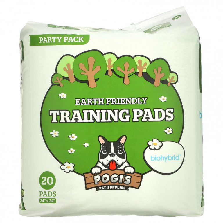 Pogi’s Pet Supplies, Earth Friendly Training Pads, 20 шт.