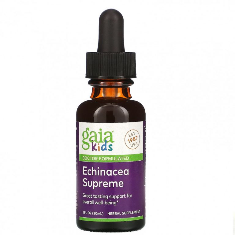 Gaia Herbs, Kids, Echinacea Supreme, 30 мл (1 жидк. унция)