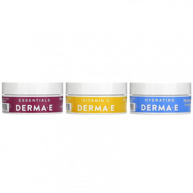 Derma E, Clean Beauty Trio, набор из 3 предметов