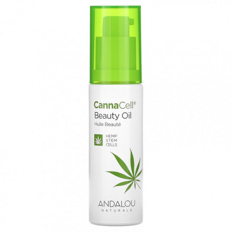 Andalou Naturals, CannaCell, косметическое масло, 30 мл (1 жидк. Унция)