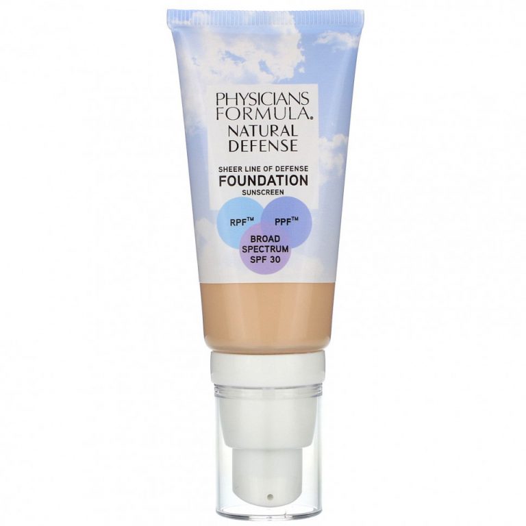 Physicians Formula, Natural Defense Foundation, SPF 30, Light, 1 fl oz (30 ml)