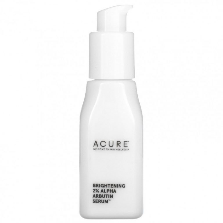 Acure, Brightening 2% Alpha Arbutin Serum, осветляющая сыворотка с 2% альфа-арбутином, 30 мл (1 жидк. унция)