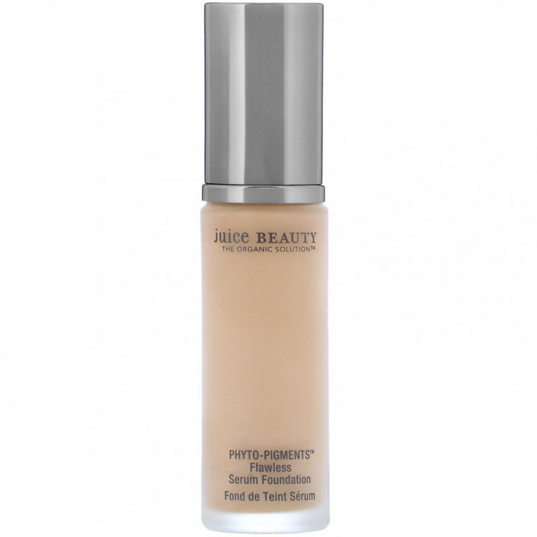 Juice Beauty, Phyto-Pigments, Flawless Serum Foundation, 17 Medium Tan, 1 fl oz (30 ml)